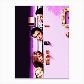 Friends Door movie Canvas Print