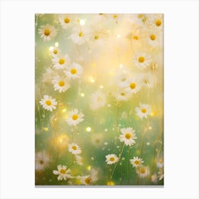 Daisy Flower Background 1 Canvas Print