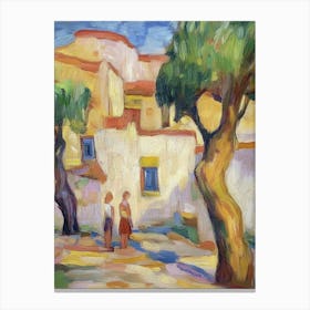 Street Scene Mallorca Canvas Print