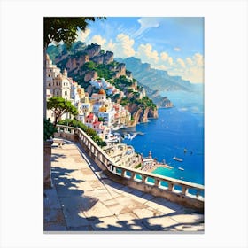 Positano Canvas Print