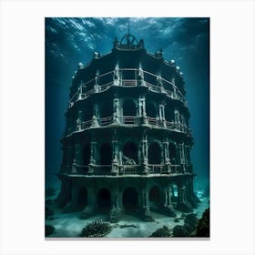 Underwater Palace-Reimagined Canvas Print