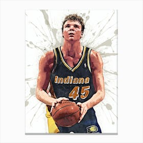 Rik Smits Indiana Pacers Canvas Print