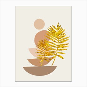 Gold Leaf 1 Canvas Print