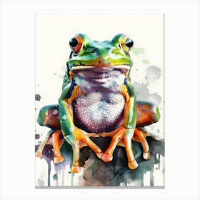 Tree Frog Canvas Print