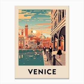 Vintage Travel Poster Venice 6 Canvas Print