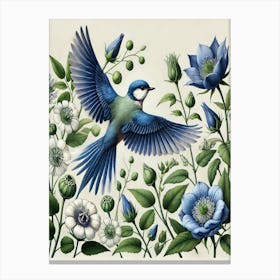 Blue Tit Canvas Print