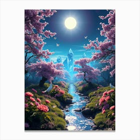 Sakura Blossoms 10 Canvas Print