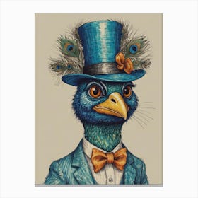 Peacock 26 Canvas Print