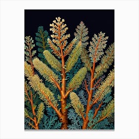 William Morris Coral Tree 1 Canvas Print