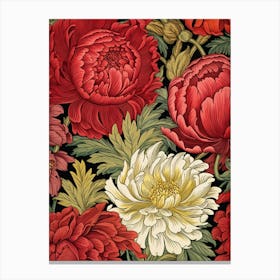 Peonies 13 Canvas Print