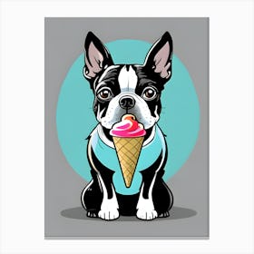 Boston Terrier 76 Canvas Print