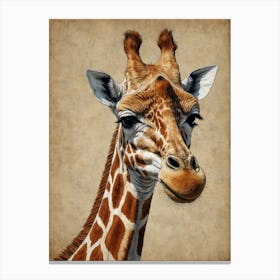 Giraffe 105 Canvas Print