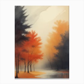 Autumn Forest Canvas Print Canvas Print