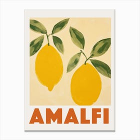 Amalfi Oranges Canvas Print