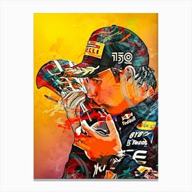 Sergio Perez 2 Canvas Print