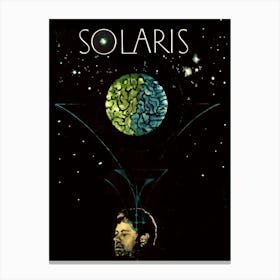 Solaris, Scifi Movie Poster Canvas Print