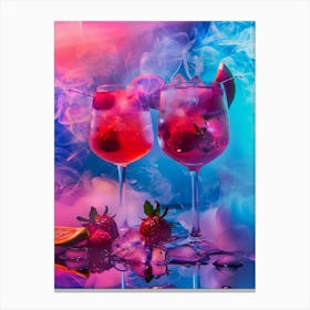 Smoky Cocktail Canvas Print