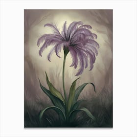 Purple Flower 1 Canvas Print