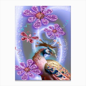 Peacock Canvas Print