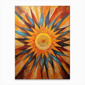 Bohemian Sunburst،
A vibrant representation of the autumn sun.6 Canvas Print