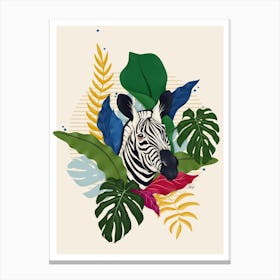 The Zebra Canvas Print