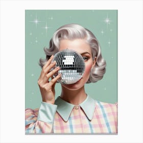 Disco Ball 36 Canvas Print