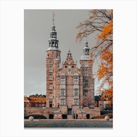 Kopenhagen Castle In Autumn 01 Canvas Print