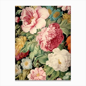 Floral Wallpaper 39 Canvas Print