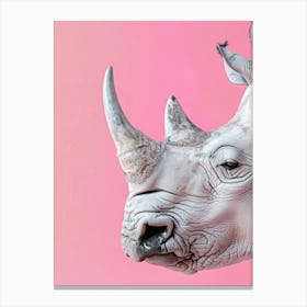 Rhinoceros 5 Canvas Print