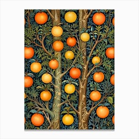 William Morris Orange Tree Canvas Print