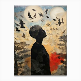 Crows Canvas Print