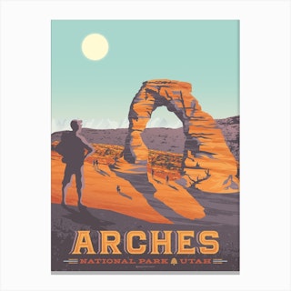 Arches National Park Canvas Print