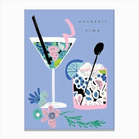 Cocktail Time Canvas Print