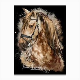 Equine Portrait Canvas Print