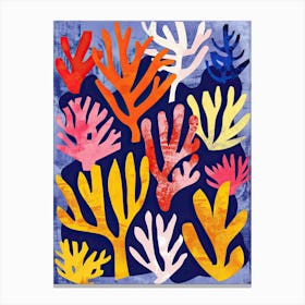 Celestial Radiance Matisse Style Canvas Print