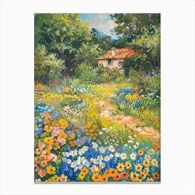 Texas Wildflowers Canvas Print