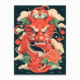 Chinese New Year Dragon Traditional Chinese Style 7 Canvas Print