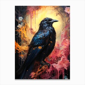 Raven 1 Canvas Print