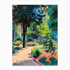 Southwark Park London Parks Garden 2 Painting Canvas Print