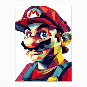 Mario Canvas Print