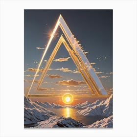 Golden Triangle Canvas Print