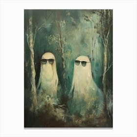 Ghosts In The Woods 4 Canvas Print