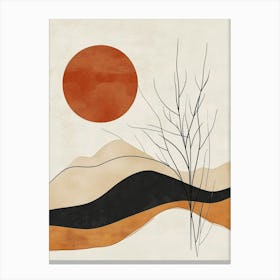 Abstract Landscape Canvas Print Canvas Print