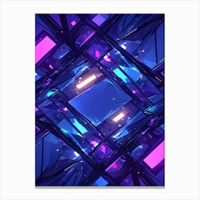 Abstract Geometric Pattern 1 Canvas Print