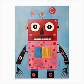 Robot 4 Canvas Print