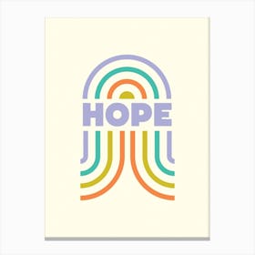 Rainbow Hope Canvas Print