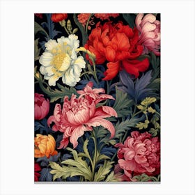 Floral Wallpaper 187 Canvas Print