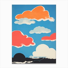 Clouds In The Sky Canvas Print