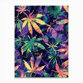 Weed Wonderland 1 Canvas Print