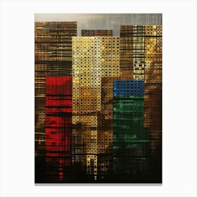 'Cityscape' 6 Canvas Print